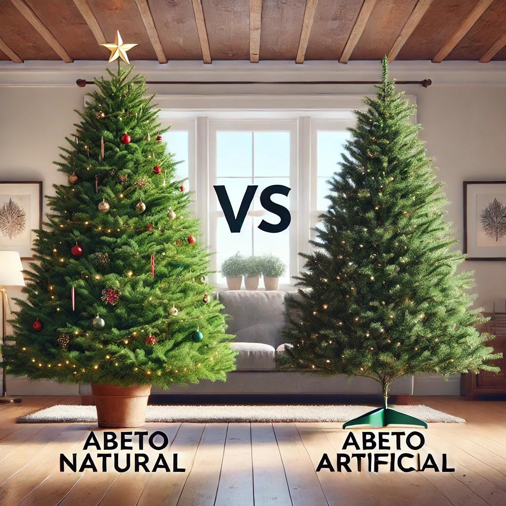 Abeto Natural vs Abeto Artificial: ¿Por qué elegir un abeto natural de FeelGreen esta Navidad?
