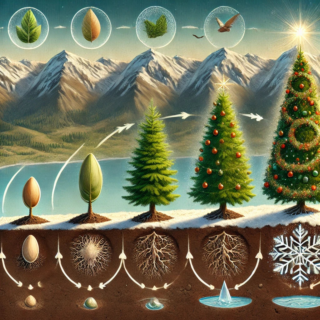 El Ciclo de Vida de un Abeto de Navidad: Desde la Semilla hasta tu Hogar